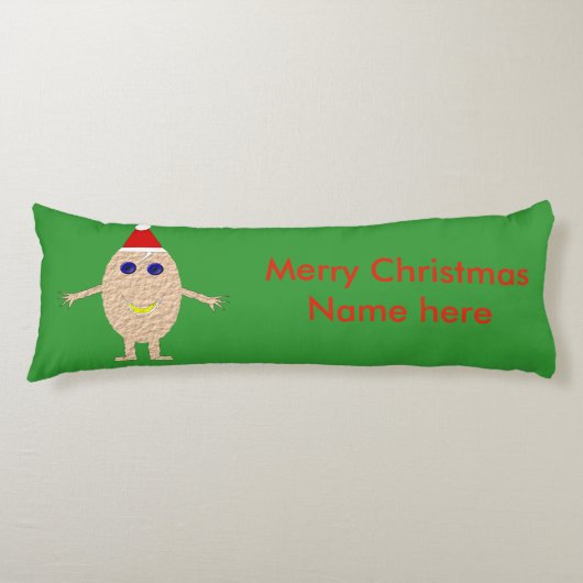 Funny Kerstei Body Pillow Lichaamskussen (Voorkant)