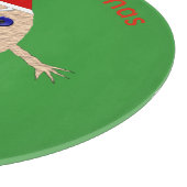 Funny Kerstei Cutting Board Snijplank (Hoek)