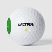 Funny Kerstei Golf Ball Golfballen (Logo)