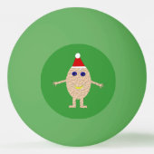 Funny Kerstei Ping Pong Ball (Achterkant)