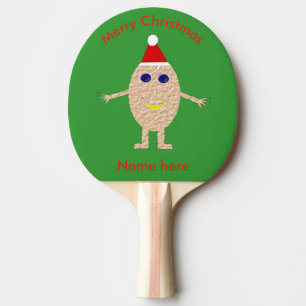 Funny Kerstei Ping Pong Paddle Tafeltennisbatje