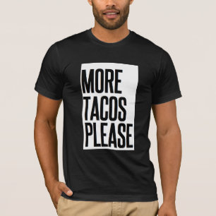 Funny kerstfeest Feliz Navidad meer Tacos alstubli T-shirt