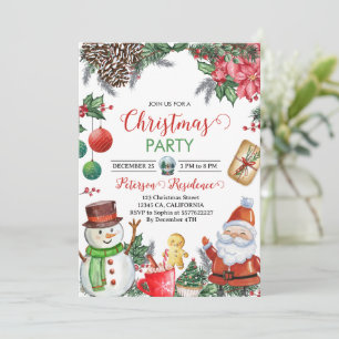 Funny kerstfeest kaart