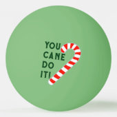 Funny Kerstfeestay Ping Pong Ball (Voorkant)