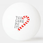 Funny Kerstfeestay Ping Pong Ball (Voorkant)