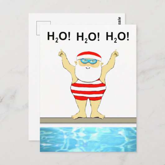 Funny Kerstfeestdag Briefkaart (Voorkant / Achterkant)