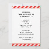 Funny Kerstfeestdag Kaart (Achterkant)