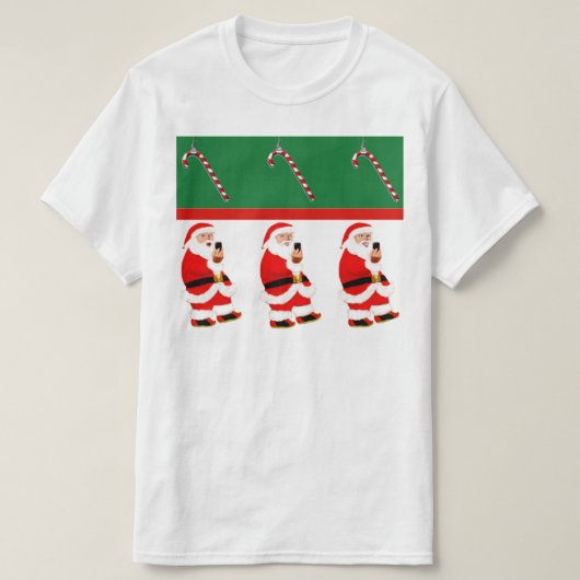 Funny Kerstfeestdag T-shirt (Design voorkant)