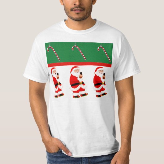 Funny Kerstfeestdag T-shirt (Voorkant)