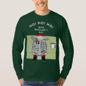 Funny Kerstfeestdag T-shirt (Voorkant)