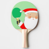 Funny Kerstfeestdag Tafeltennisbatje (Voorkant)