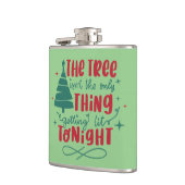 Funny kerstfles heupfles (Links)