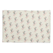 Funny Kerstgnome Kussensloop (Achterkant)