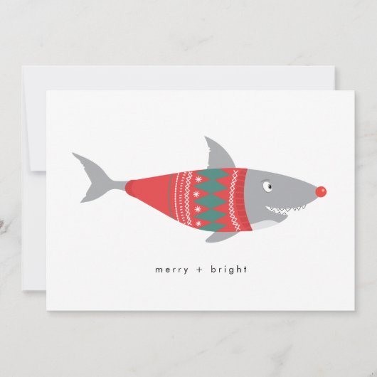 Funny Kersthaai (Voorkant)