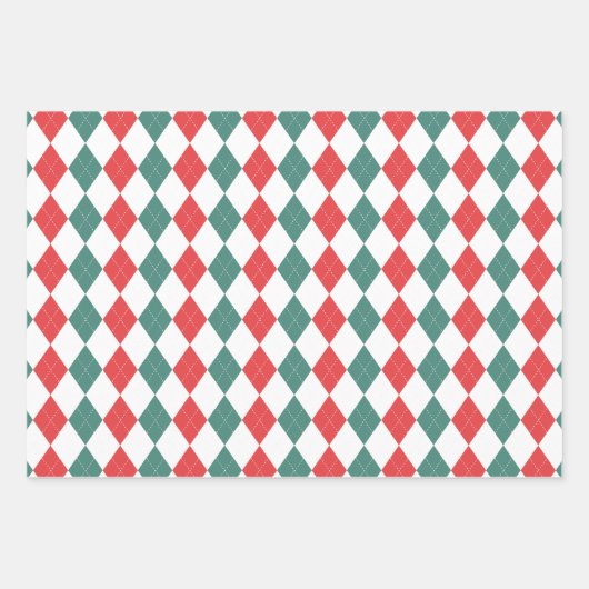 Funny Kersthaai Inpakpapier Vel (Voorkant 2)