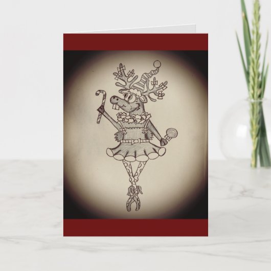 Funny kerstkaart feestdagen kaart (Voorkant)