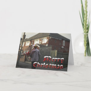 Funny kerstkaart feestdagen kaart