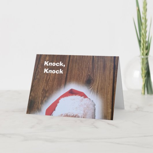 Funny kerstkaart feestdagen kaart (Voorkant)