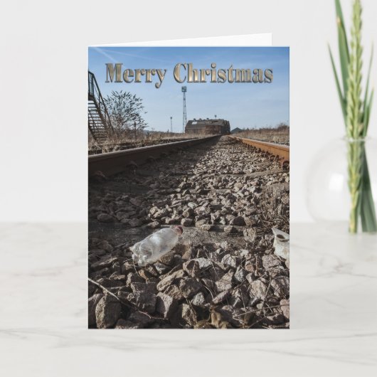 Funny kerstkaart feestdagen kaart (Voorkant)