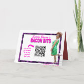 Funny-kerstkaartje Feestdagen Kaart (Achterkant)