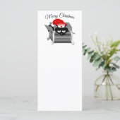 Funny Kerstkat (Staand voorkant)