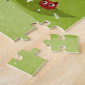 Funny Kerstkat Lover Legpuzzel (Zijkant)