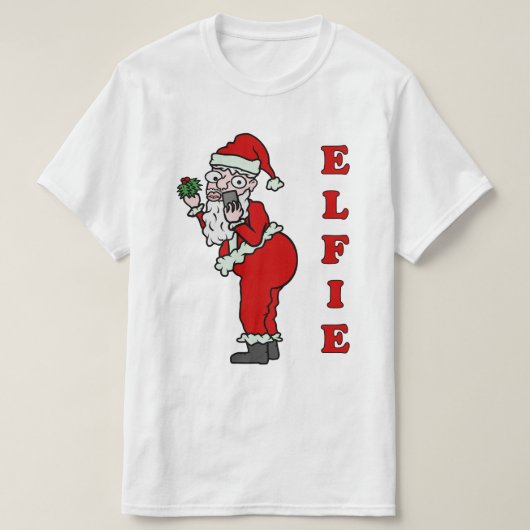 Funny kerstkerstkerstkerstkerstkerstkerstkerstkers t-shirt (Design voorkant)