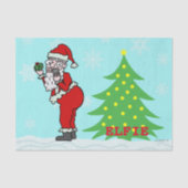 Funny kerstkerstkerstkerstkerstkerstkerstkerstkers tissuepapier (Voorkant)