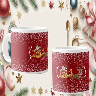Funny Kerstkerstkerstkerstrenrenrenrendiertje Slei Grote Koffiekop