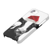Funny Kerstkerstkerstman Case-Mate iPhone Case (Onderkant)
