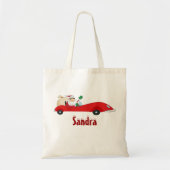 Funny Kerstkerstkerstman Tote Bag (Voorkant)
