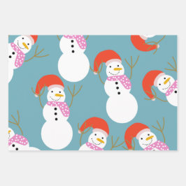 Funny Kerstman Inpakpapier Vel