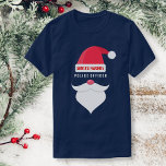 Funny kerstman's favoriete politieagent t-shirt<br><div class="desc">Vertel iedereen wie de kerstman zijn favoriet is. Het shirt heeft een Pet, snor, baard en tekst met de tekst "Santa's Favorite" politieagent - of je kunt de lege tekst invullen. Ja. Ja. Ja. Verpleegster, oom, vader, tante, moeder, ingenieur, Hondenliefhebber, enz. Pas de tekst aan met een "favoriet". Maakt een...</div>
