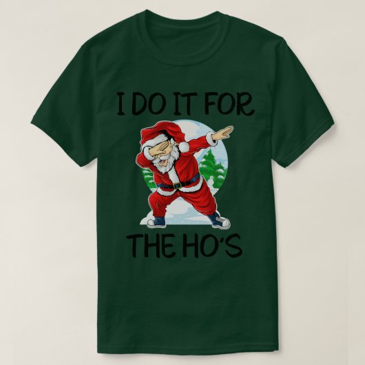 Funny Kerstmis 1 T-shirt (Design voorkant)