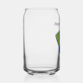 Funny Kerstmis Aangepast Blikvorm Glas (Rechts)