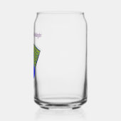 Funny Kerstmis Aangepast Blikvorm Glas (Links)