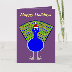 Funny Kerstmis Aangepast Folie Wenskaart