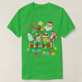 Funny Kerstmis Af T-shirt (Design voorkant)