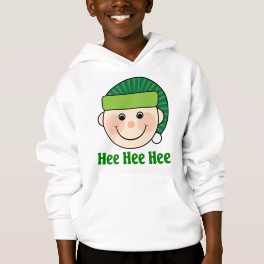 Funny Kerstmis Elf Sweatshirt (Voorkant)