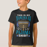 Funny Kerstmis Jewish Hanukkah Pajama T-shirt<br><div class="desc">Grappig kerstfeest joods Hanukkah Pajama. Funny Hanukkah Gift voor humoristische joden.</div>