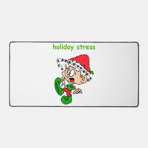 Funny Kerstmis Joke Cute Elf Holiday Stress Bureaumat