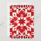 Funny Kerstmis Llama Kaart (Achterkant)