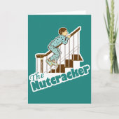 Funny Kerstmis Nutkraker Feestdagen Kaart (Voorkant)