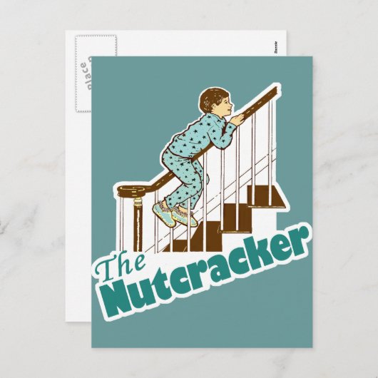 Funny Kerstmis Nutkraker Feestdagenkaart (Voorkant / Achterkant)