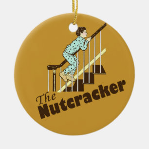 Funny Kerstmis Nutkraker Keramisch Ornament