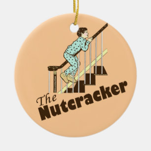 Funny Kerstmis Nutkraker Keramisch Ornament