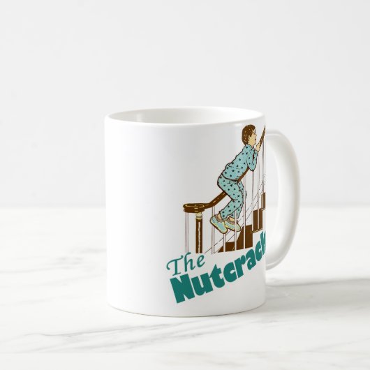 Funny Kerstmis Nutkraker Koffiemok (Voorkant rechts)