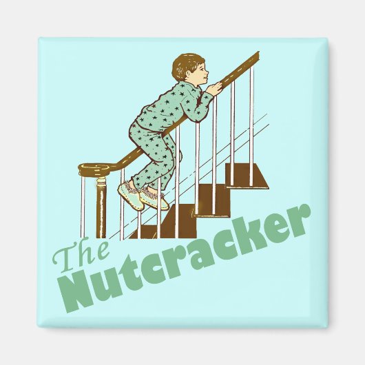 Funny Kerstmis Nutkraker Magneet (Voorkant)