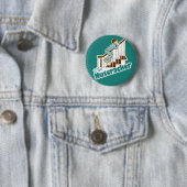 Funny Kerstmis Nutkraker Ronde Button 5,7 Cm (In situ)