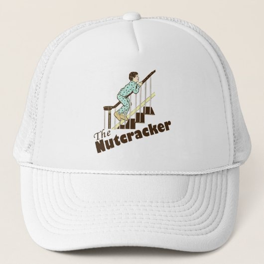 Funny Kerstmis Nutkraker Trucker Pet (Voorkant)